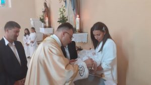 Krštenje Zorice Lare